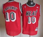 Jerseys Factory Cheap Heat #10 Tim Hardaway Red Throwback Embroi