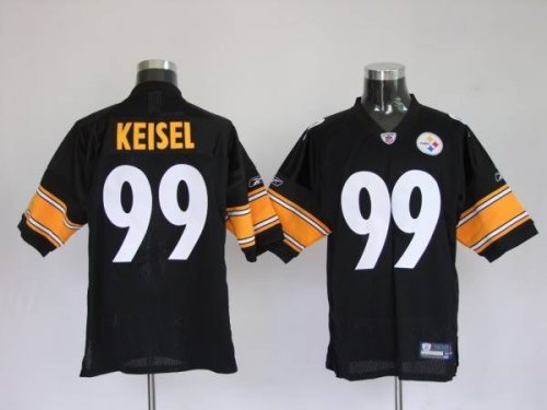 Jerseys Factory Cheap Steelers #99 Brett Keisel Black Stitched N