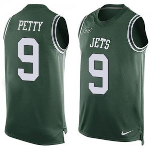 Jerseys Factory Cheap Nike Jets #9 Bryce Petty Green Team Color