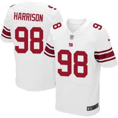 Jerseys Factory Cheap Nike Giants #98 Damon Harrison White Men's