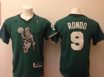 Jerseys Factory Cheap Celtics #9 Rajon Rondo Green 2013 Christma