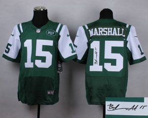 Jerseys Factory Cheap Nike Jets #15 Brandon Marshall Green Team