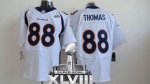 Jerseys Factory Cheap Nike Broncos #88 Demaryius Thomas White Su