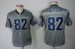 Jerseys Factory Cheap Nike Cowboys #82 Jason Witten Grey Shadow