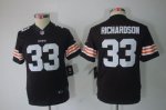 Jerseys Factory Cheap Nike Browns #33 Trent Richardson Brown Tea