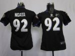 Jerseys Factory Cheap Nike Ravens #92 Haloti Ngata Black Alterna