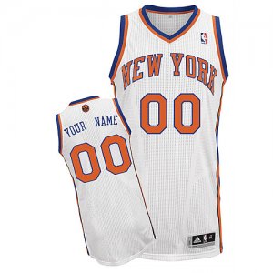 Jerseys Factory Cheap Knicks Personalized Authentic White NBA Je