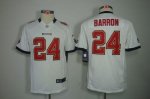 Jerseys Factory Cheap Nike Buccaneers #24 Mark Barron White Yout