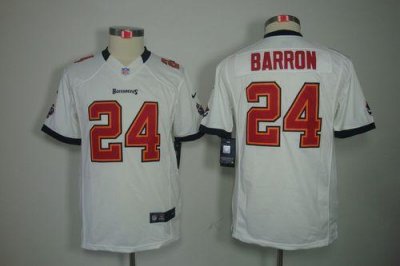 Jerseys Factory Cheap Nike Buccaneers #24 Mark Barron White Yout