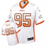 Jerseys Factory Cheap Nike Broncos #95 Derek Wolfe White Men's S