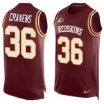 Jerseys Factory Cheap Nike Redskins #36 Su'a Cravens Burgundy Re