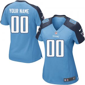 Jerseys Factory Cheap Nike Tennessee Titans Customized Light Blu