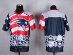 Jerseys Factory Cheap Nike Patriots Blank Navy Blue Men's Stitch