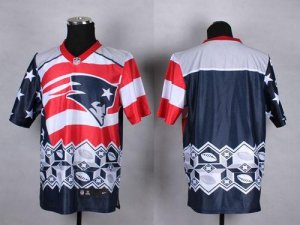 Jerseys Factory Cheap Nike Patriots Blank Navy Blue Men's Stitch
