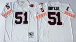 Jerseys Factory Cheap Mitchell&Ness Bears #51 Dick Butkus White
