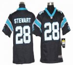 Jerseys Factory Cheap Nike Panthers #28 Jonathan Stewart Black T
