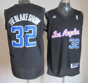 Jerseys Factory Cheap Clippers #32 Blake Griffin Black With Blak