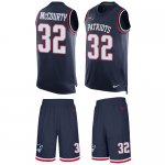 Jerseys Factory Cheap Nike Patriots #32 Devin McCourty Navy Blue