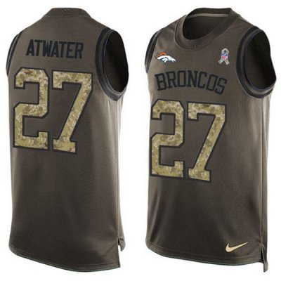 Jerseys Factory Cheap Nike Broncos #27 Steve Atwater Green Men's