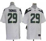 Jerseys Factory Cheap Nike Seahawks #29 Earl Thomas White Men's