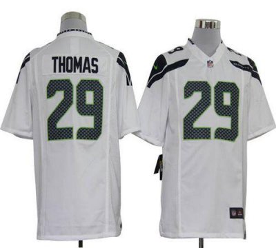 Jerseys Factory Cheap Nike Seahawks #29 Earl Thomas White Men's