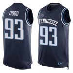Jerseys Factory Cheap Nike Titans #93 Kevin Dodd Navy Blue Alter