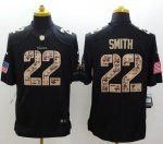 Jerseys Factory Cheap Nike Vikings #22 Harrison Smith Black Men'