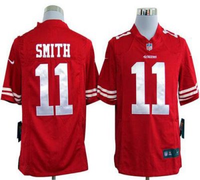Jerseys Factory Cheap Nike 49ers #11 Alex Smith Red Team Color M