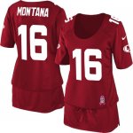 Jerseys Factory Cheap Nike 49ers #16 Joe Montana Red Team Color