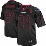 Jerseys Factory Cheap Nike Texans #24 Johnathan Joseph Lights Ou