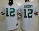Jerseys Factory Cheap Nike Packers #12 Aaron Rodgers White Youth