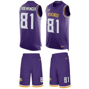 Jerseys Factory Cheap Nike Vikings #81 Moritz Boehringer Purple