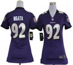 Jerseys Factory Cheap Nike Ravens #92 Haloti Ngata Purple Team C