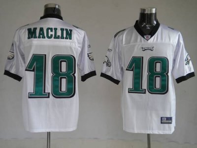 Jerseys Factory Cheap Eagles Jeremy Maclin #18 Stitched White NF