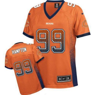 Jerseys Factory Cheap Nike Bears #99 Dan Hampton Orange Alternat