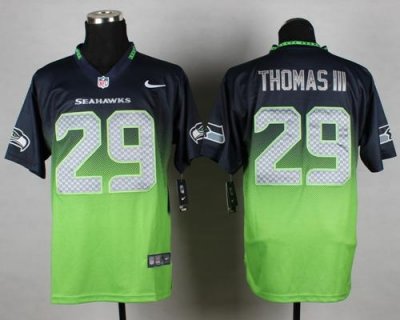 Jerseys Factory Cheap Nike Seahawks #29 Earl Thomas III Steel Bl