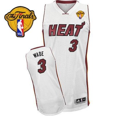 Jerseys Factory Cheap Heat Finals Patch #3 Dwyane Wade Revolutio