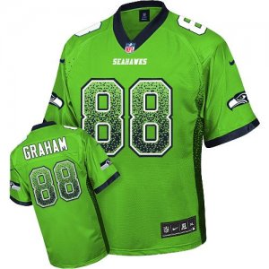 Jerseys Factory Cheap Nike Seahawks #88 Jimmy Graham Green Men's