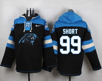 Jerseys Factory Cheap Nike Panthers #99 Kawann Short Black Playe