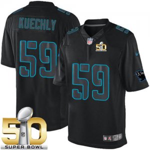Jerseys Factory Cheap Nike Panthers #59 Luke Kuechly Black Super