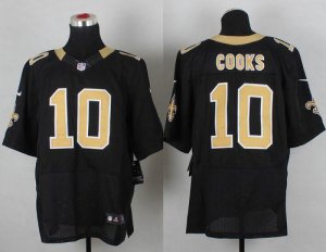 Jerseys Factory Cheap Nike Saints #10 Brandin Cooks Black Team C