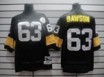 Jerseys Factory Cheap Mitchell And Ness Steelers #63 Dawson Blac
