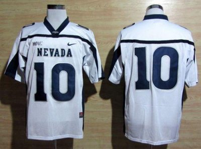 Jerseys Factory Cheap Wolf Pack #10 Colin Kaepernick White WAC P