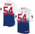 Jerseys Factory Cheap Nike Giants #54 Olivier Vernon Royal Blue/