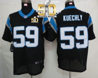 Jerseys Factory Cheap Nike Panthers #59 Luke Kuechly Black Team
