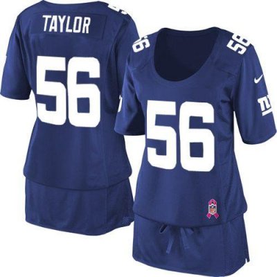 Jerseys Factory Cheap Nike Giants #56 Lawrence Taylor Royal Blue