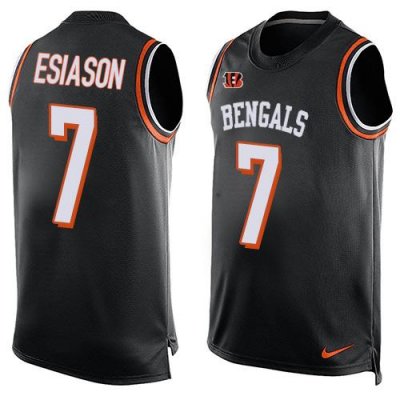 Jerseys Factory Cheap Nike Bengals #7 Boomer Esiason Black Team