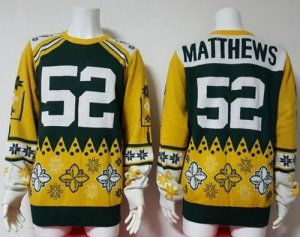 Jerseys Factory Cheap Nike Packers #52 Clay Matthews Green/Yello