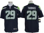 Jerseys Factory Cheap Nike Seahawks #29 Earl Thomas Steel Blue T