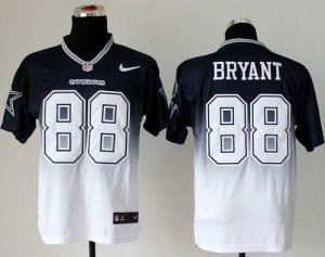 Jerseys Factory Cheap Nike Cowboys #88 Dez Bryant Navy Blue/Whit